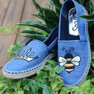 Sam Edelman Queen Bee Espadrille Flats